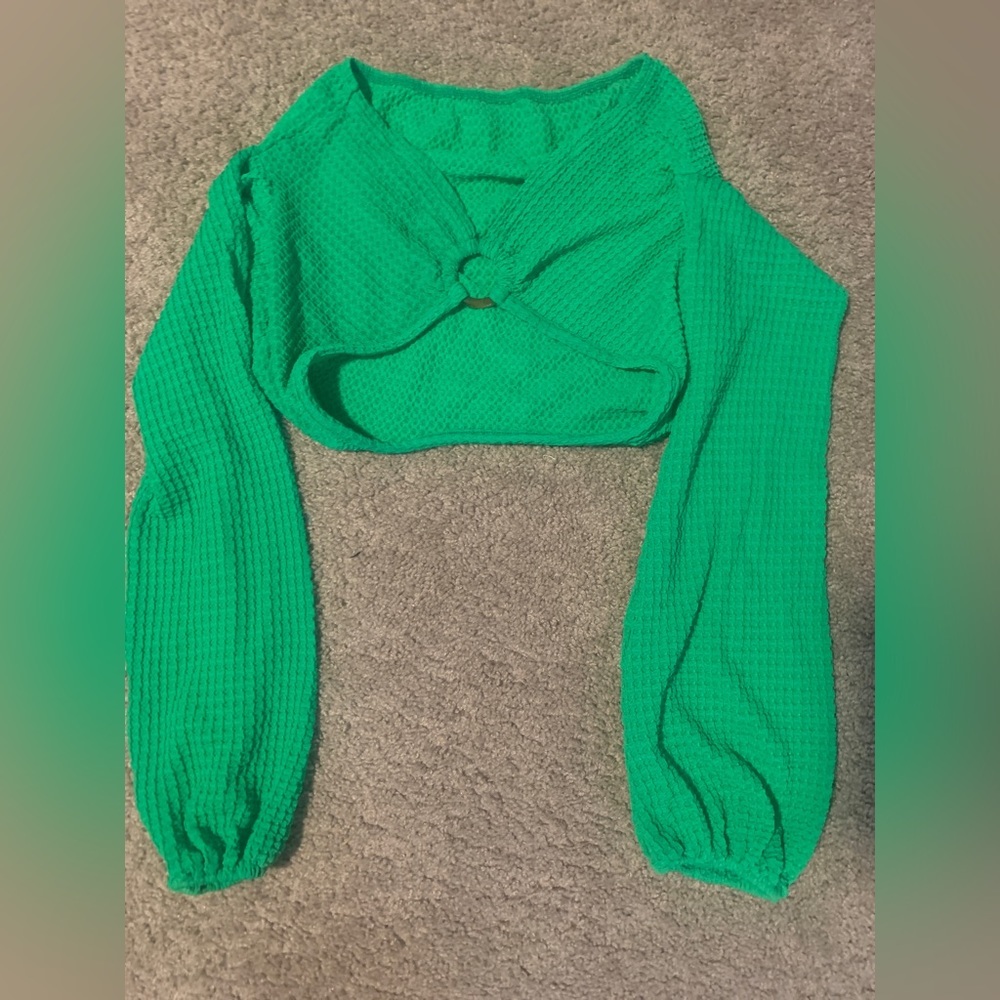 SHEIN Green Maxi Skirt Set - Picture 2 of 4